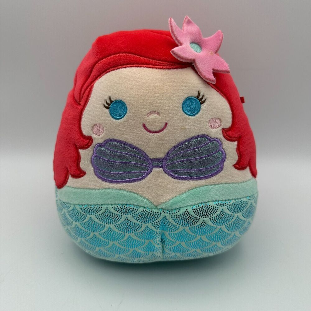 Squishmallows 8" Disney Ariel Little Mermaid Plush 2021‎ Kellytoy